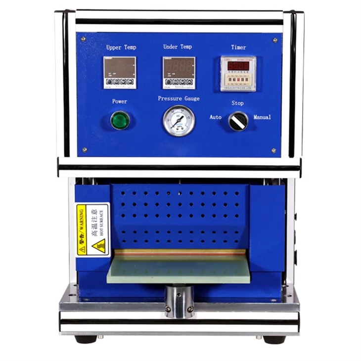 Máquina de selagem superior e lateral de célula de bolsa